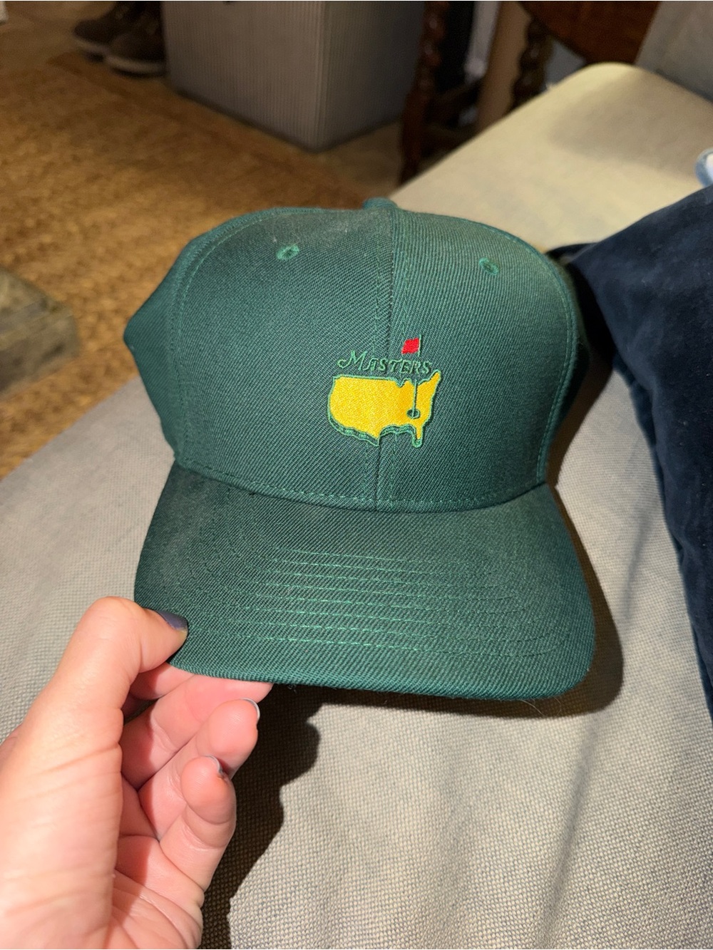 Masters Green Men’s Cap with Yellow Logo